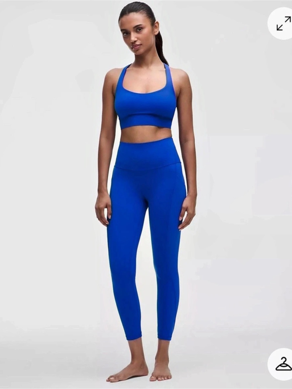 Lululemon Align Pant with pockets Blue 25”Leggings Size 6